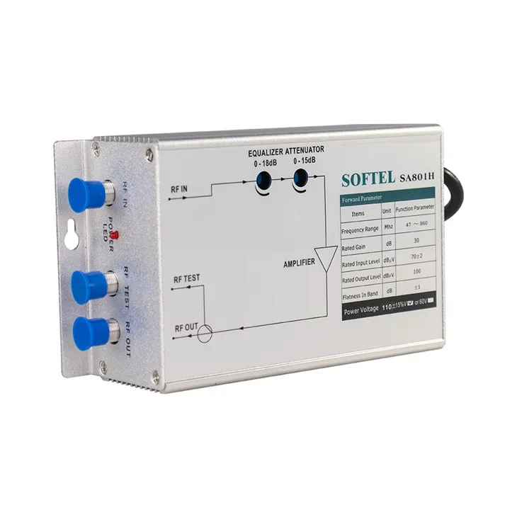 CATV एम्पलीफायर इंडोर आरएफ एम्पलीफायर द्विदिश एम्पलीफायर